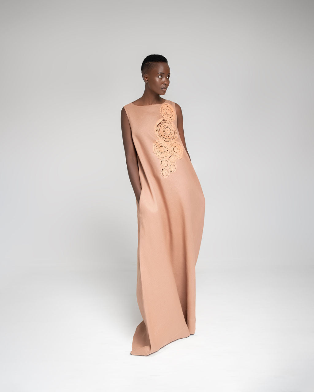 Mduara Dress - Sheer Chai