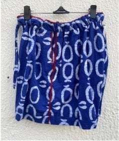 Oh-Oh Blue and White Shorts