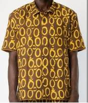 Oh-Oh Brown And Yellow Shirt