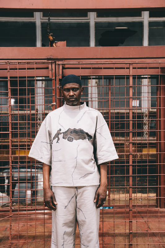 Into the Garden Oversized Cut Tshirt