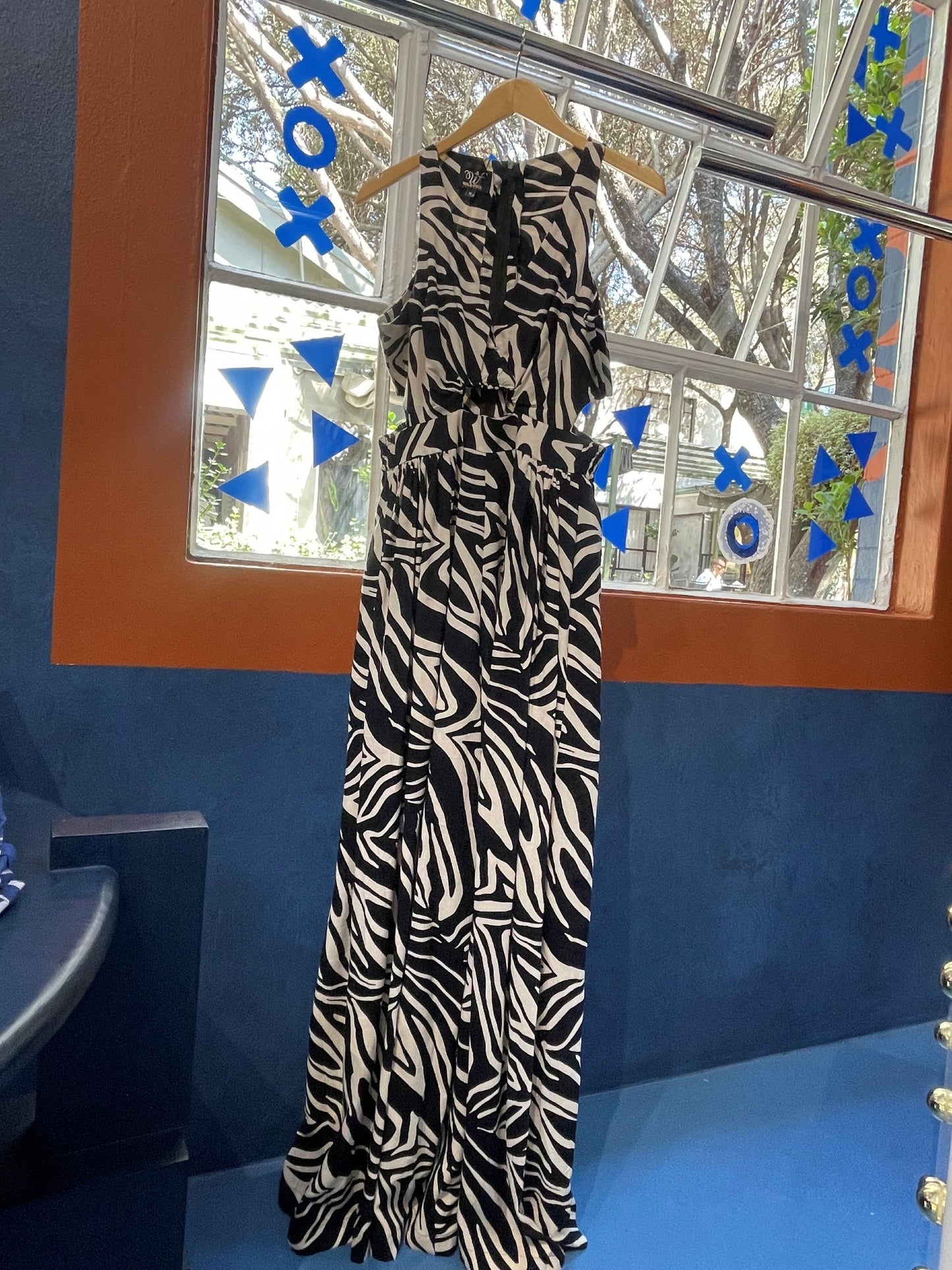 Anouchka Jumpsuit (Black & White)