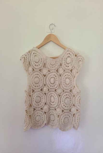 Mduara Crop - Cream