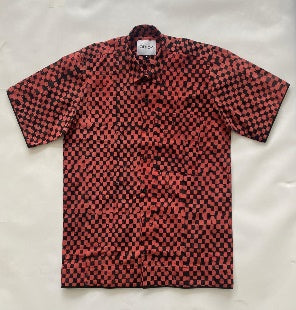 Checkered Red And Black Shirt