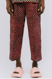 Checkered Red Jido Pants