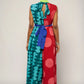 Purple And Blue Multicolor Jumpsuit Without Lemon Bib