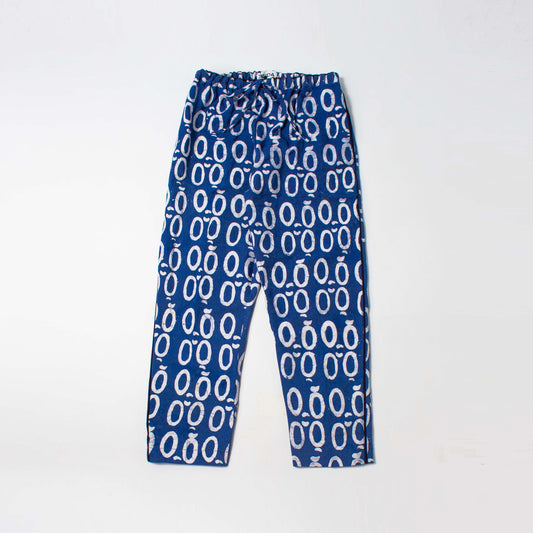 OH OH Blue and White Lounge Trousers