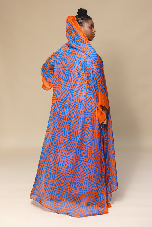 Kigali Orange Kimono