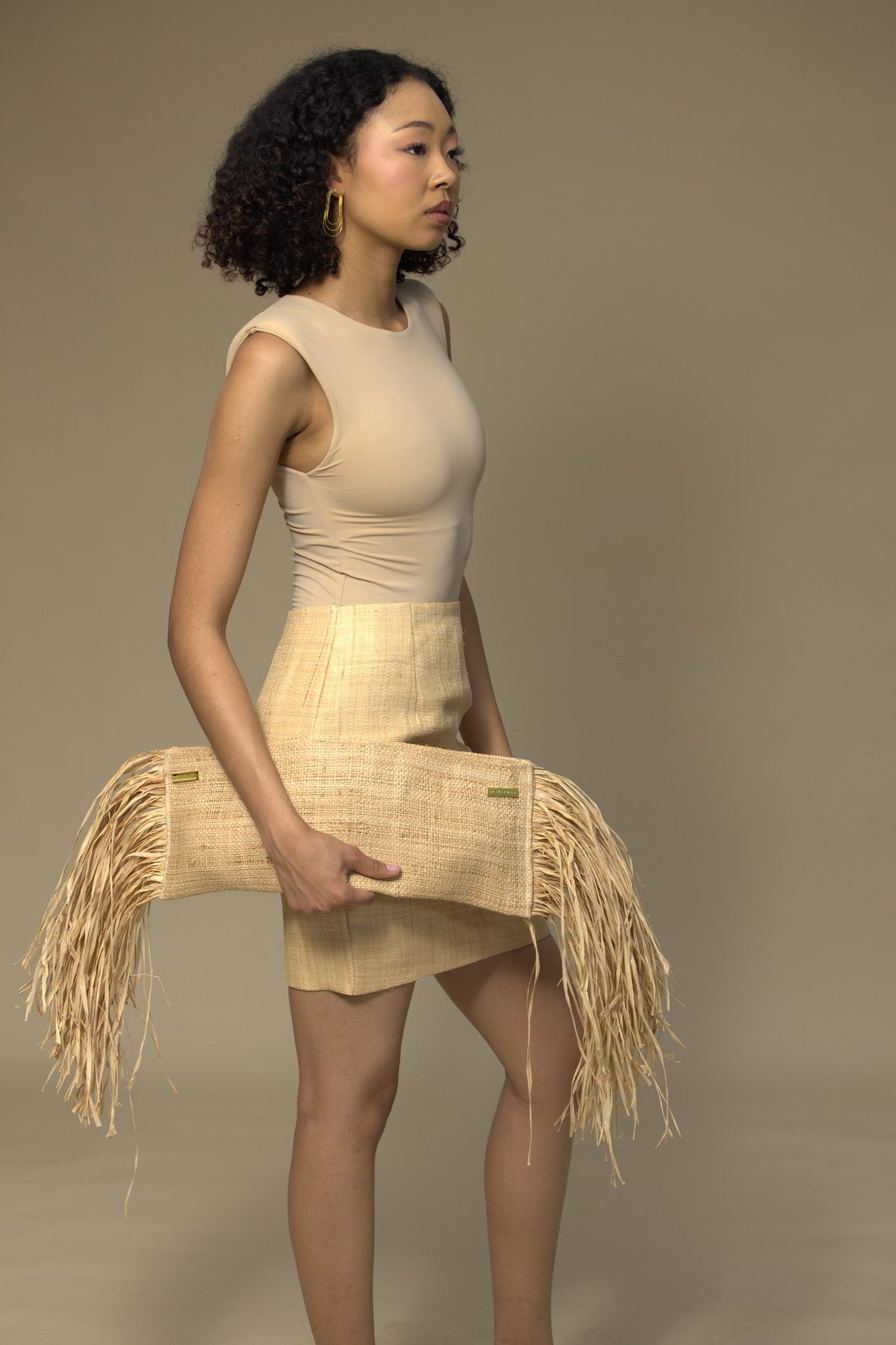 Pochette Raffia Clarisse