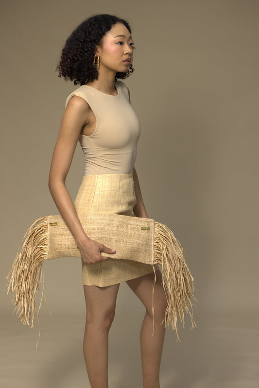 Pochette Raffia Clarisse