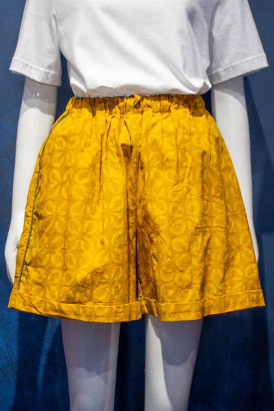 Saro Yellow Shorts