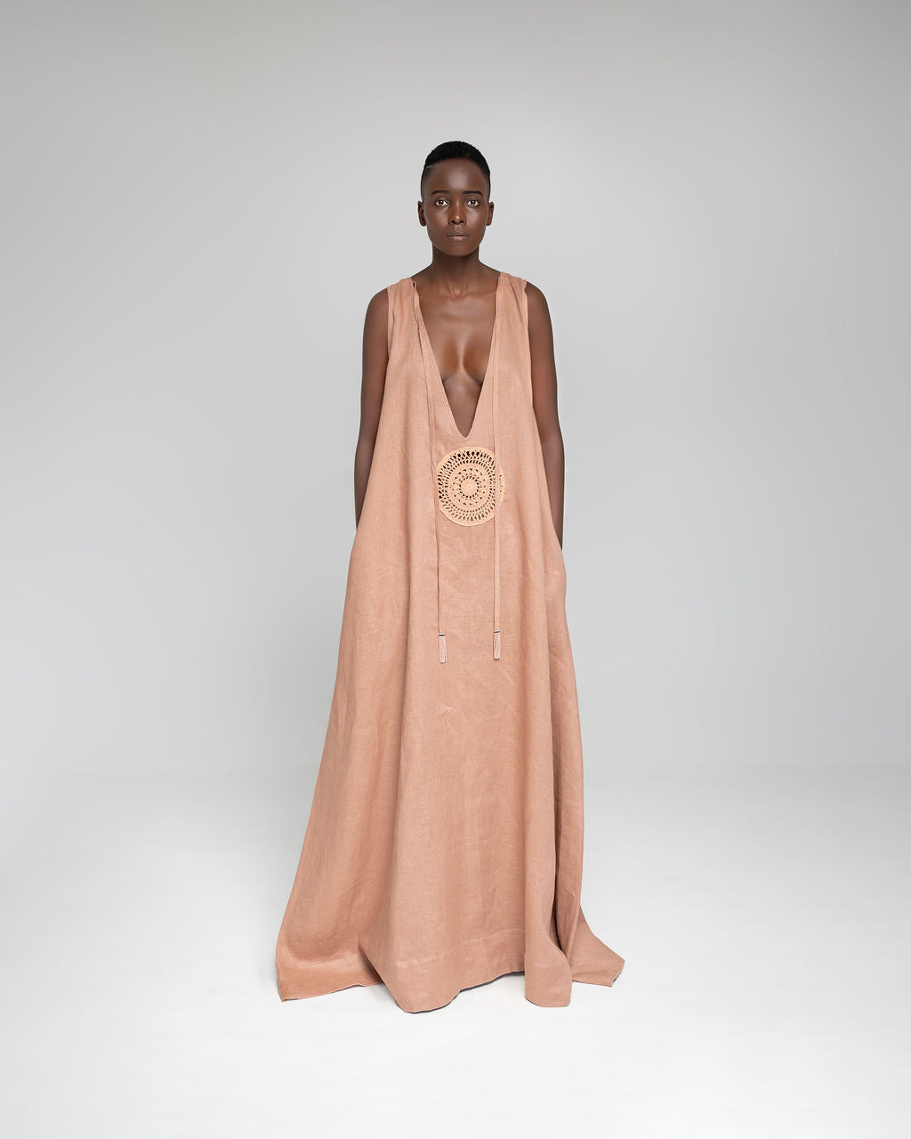 Mduara Dress - Sheer Chai