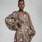 Loshoro Maxi - Hojicha w / multi embroidery