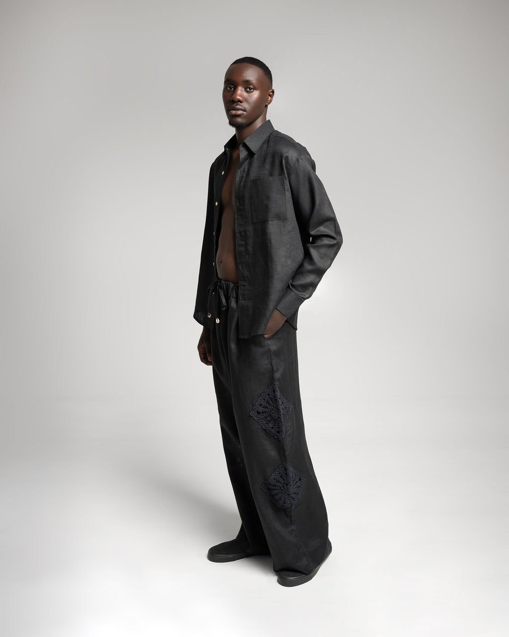 Mzabibu Mbili Slacks - Black