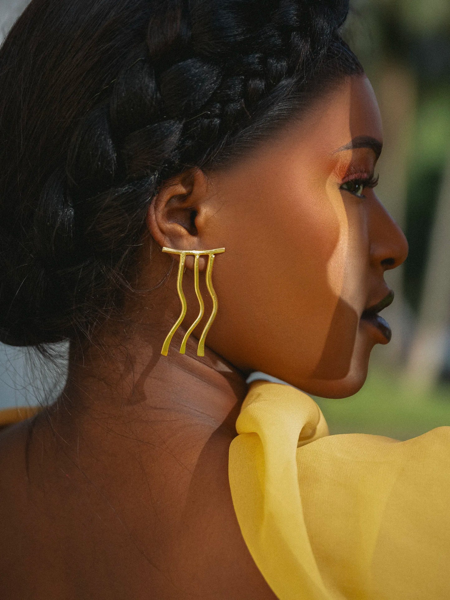 Medium Swirl Earrings