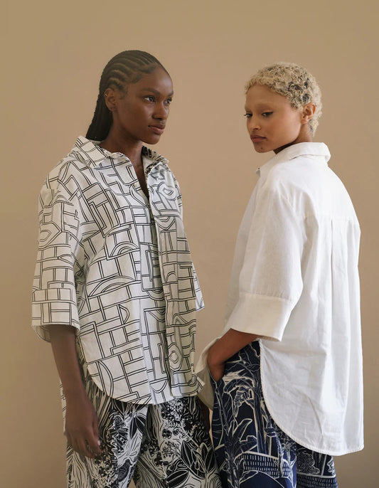 Kuba Print Unisex Shirt