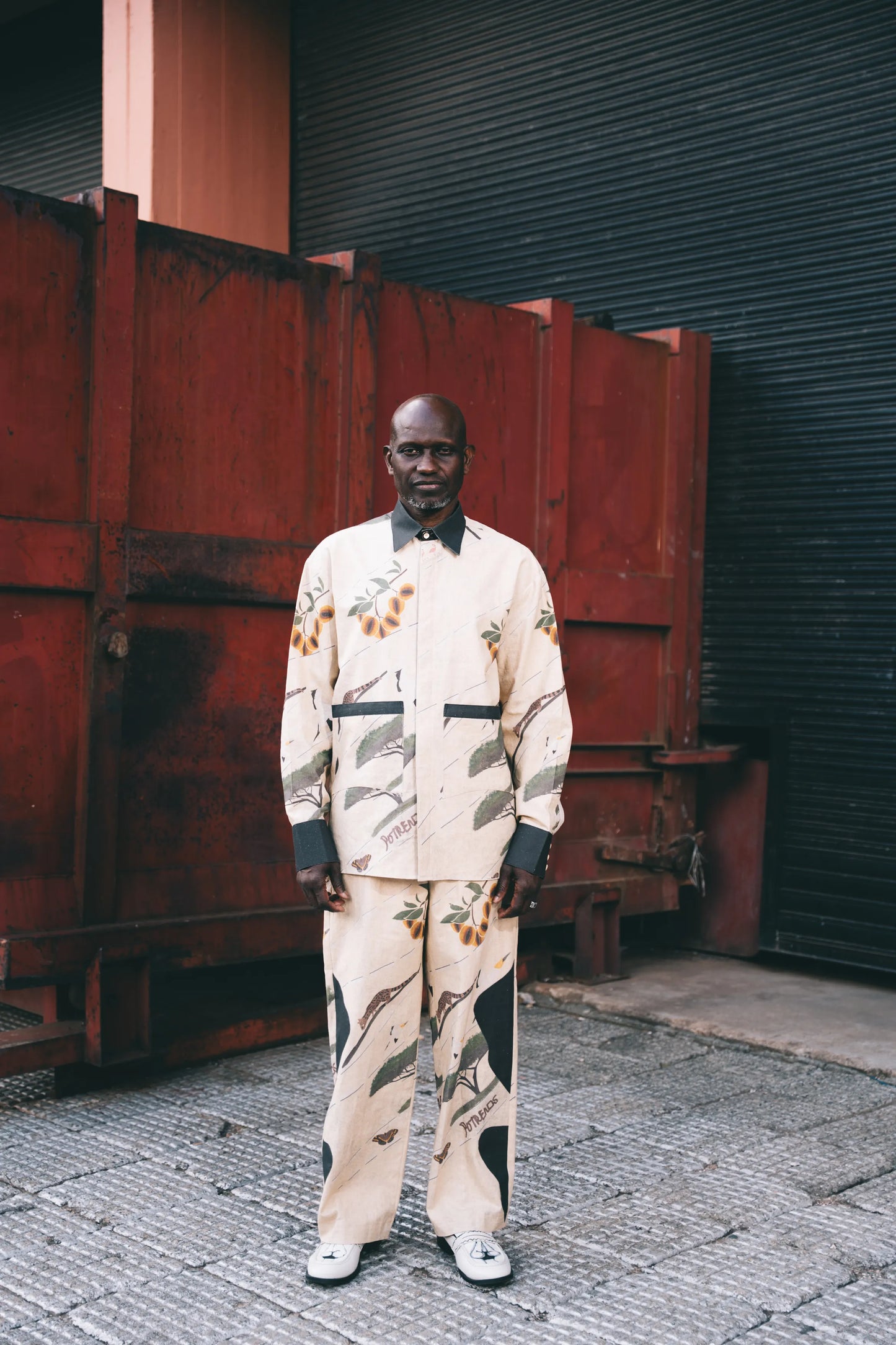 Into the Garden Natural Linen Trouser