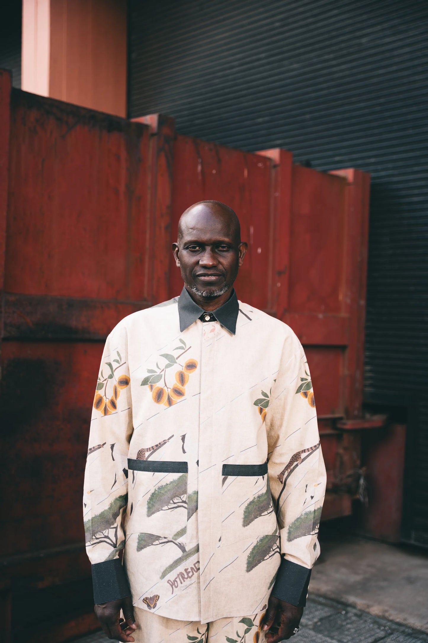 Into the Garden Natural Linen Shirt