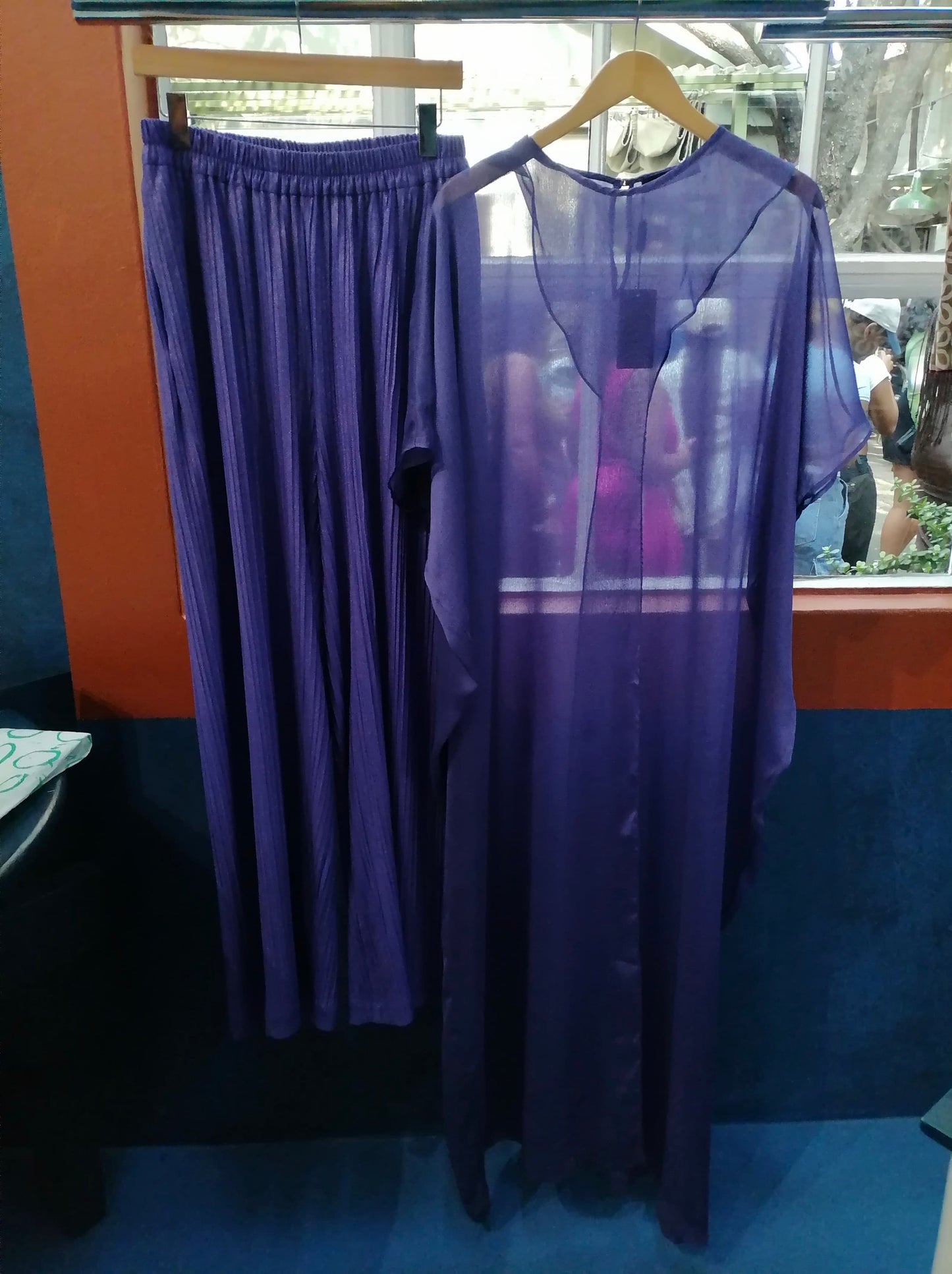 Purple Set Kimono