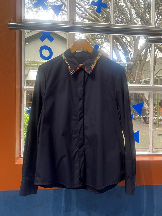 Shingo Shirt (Navy Blue)