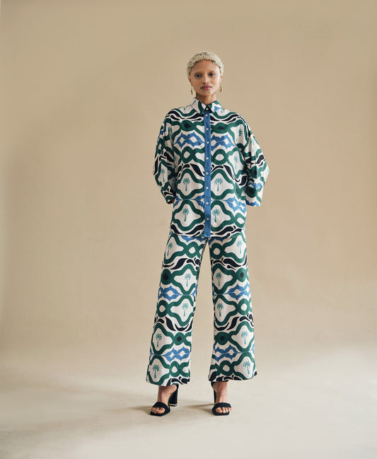 Uhuru Set (Geometric Blue)