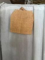Mini Jupe Raffia